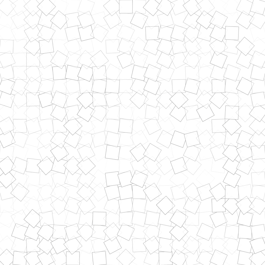 Geometric squares generated by Illustrator script