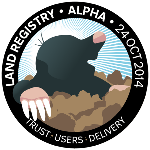 Land registry alpha mission patch