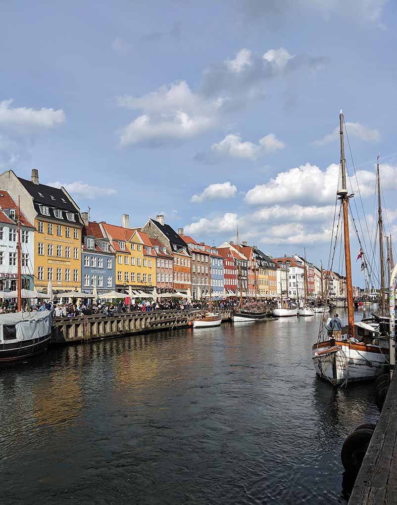 Nyhavn harbour in Copenhagen